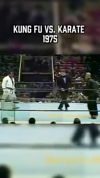 Kung Fu vs. Karate – 1975 🥋 🐉 Ever wondered what old-school style clashes looked like before MMA?