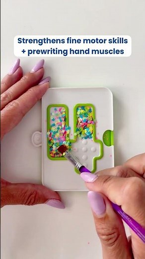 Add a sprinkle of fun to fine motor practice! ✨