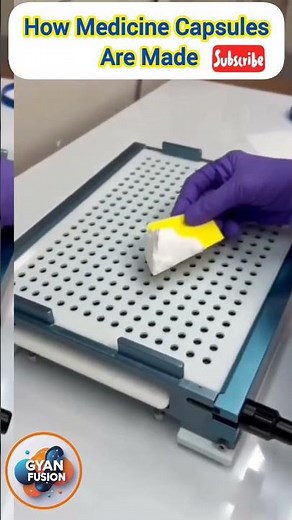 How Medicine Capsules Are Made ❤️#viral