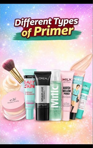 Diffrent Types of Primer & Their Uses | Choose the Right Primer for Flawless Makeup
