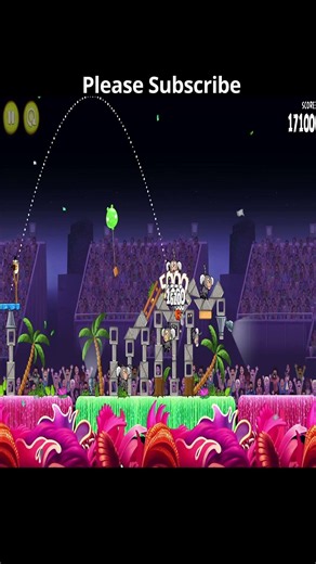 Bomb Turns Red & Destroys Every Monkey! 💥 3 Stars | Angry Birds Rio #Shorts