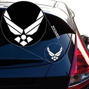 Yoonek Graphics Air Force Decal Sticker for Car Window, Laptop, Motorcycle, Walls, Mirror and More. # 561
