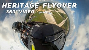 77K views · 5.1K reactions | What a Formation! Strap in and fly with Maj. Josh 'Cabo' Gunderson during our Heritage Flyover at Joint Base Andrews for the CSAF Change-of-Command ceremony. Oh yah... and this time in 360 . | United States Air Force | Air Combat Command | F-16 Viper Demo Team |A-10C Thunderbolt II Demonstration Team | Air Force Heritage Flight Foundation | | F-22 Raptor Demo Team | Facebook