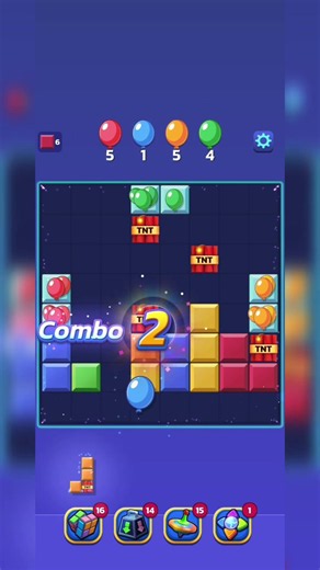 woodoku blast level 134# #ammycandycrush #shorts #mobilegame #puzzlegame #gameplay