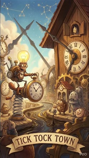 Tick Tock Town #ticktock #ticktockviral #ticktockviral #clock