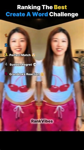 Ranking the Funniest Make a Word Challenge Moments 😂 #shorts #challenge #wordgame #funny #viral