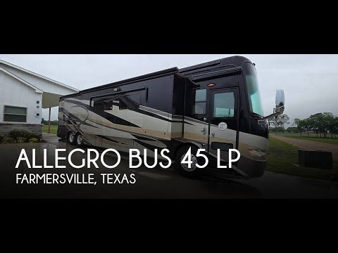 Used 2013 Allegro Bus 45 LP for sale in Farmersville, Texas