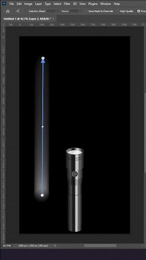 How to Create Realistic Flashlight Effect in Photoshop - Adobe Photoshop Tutorial