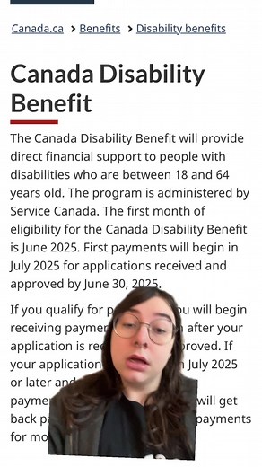 Nuevo programa federal de discapacidad en Canadá