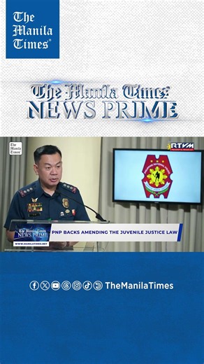 PNP backs amending the Juvenile Justice Law
