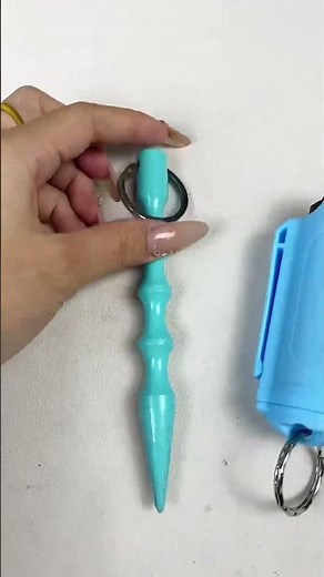 write down your favorite color, and I’ll reply you with a video #LINKINBIO#self defense keychain