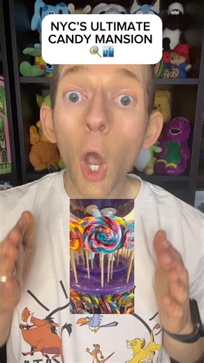 POV: You found the most colorful candy kingdom in NYC 🍭✨