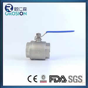 [Hot Item] Durable 2PC Stainless Steel Ball Valve Handle with Locking Mechanism