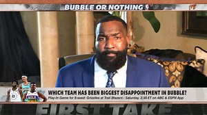 71K views · 374 reactions | Kendrick Perkins cites the Milwaukee Bucks’ poor defense as the reason why they have been the most disappointing team in the NBA bubble. | ESPN First Take | Facebook