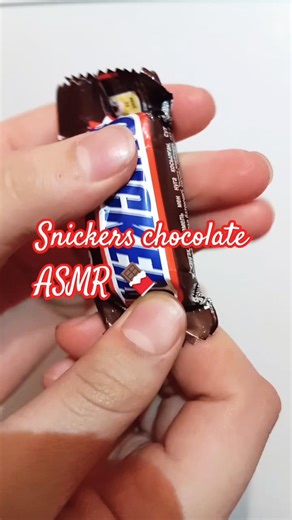 Snickers chocolate ASMR 🍫