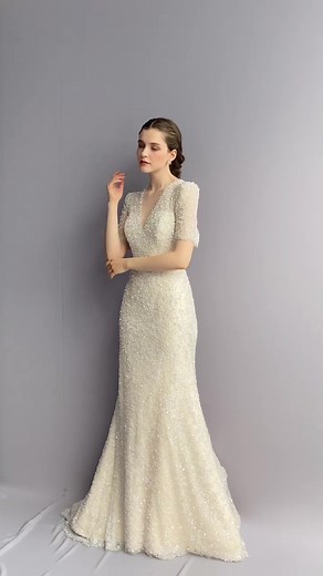 高身長の花嫁にぴったりのウエディングドレス