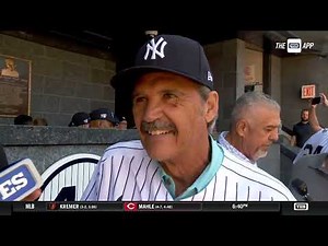 Ron Guidry celebrates returning for Old-Timers' Day