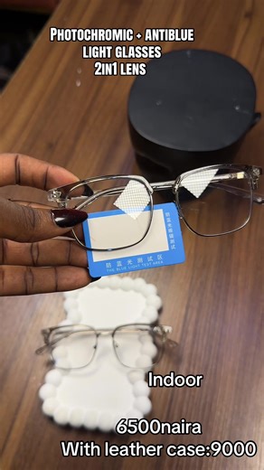 Photochromic & Anti-Blue Light Glasses