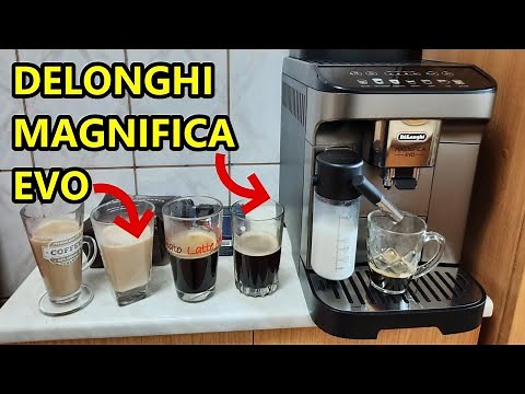 Espressor Automat DeLonghi Magnifica Evo 290.81.TB Review Complet | Cafea, Espresso, Cappuccino