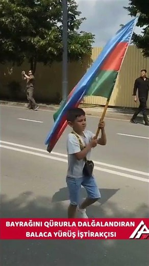 Xankəndi yürüşündən qürur dolu an