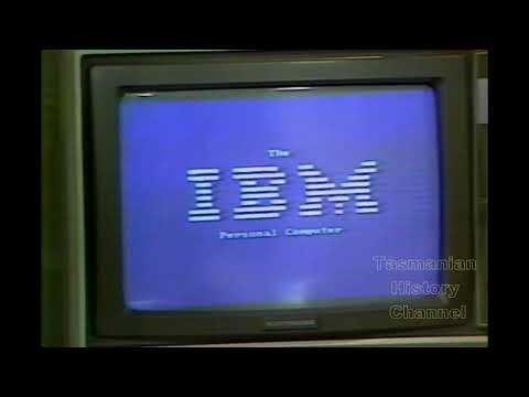 IBM 5150 Computer Promo Good Morning Australia c1982