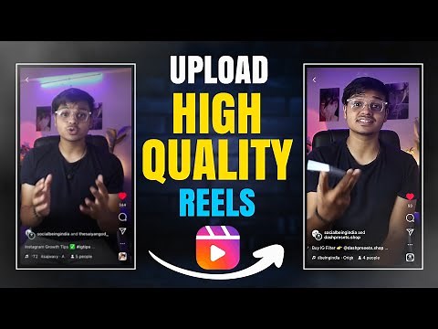 How to Upload High Quality Reels on Instagram 2022 😱