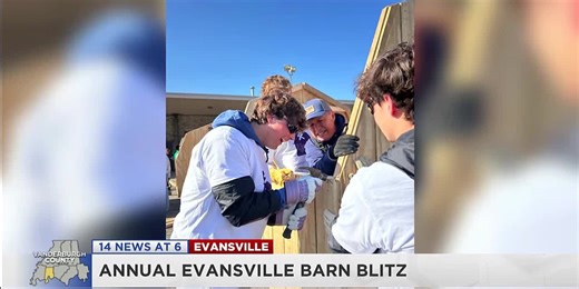 UE students, community volunteer to build outdoor barns for ‘Barn Blitz’