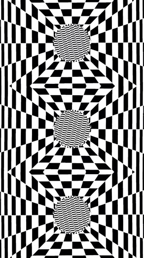 Trippy Geometric Illusion Challenge #opticalillusion #trippy #brainteaser
