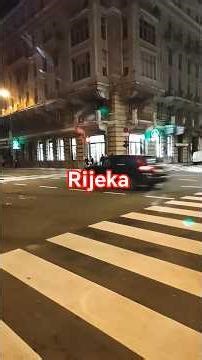 Evening walk in Rijeka #croatia #travel #walk #shorts