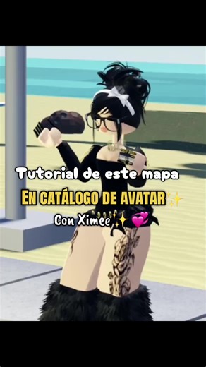 Tutorial de mapa en catálogo de avatar en Roblox