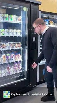 Key features of SandenVendo Outdoor vending machines