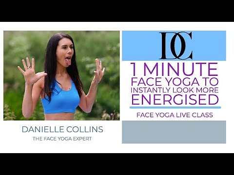 1 Minute Face Yoga To Instantly Look More Energised