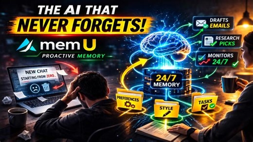 memU: Open-Source AI Framework for Persistent Memory | Revanth Reddy T posted on the topic | LinkedIn