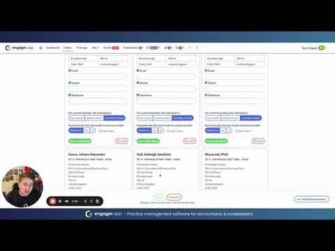 How to Add a New Client in Engager