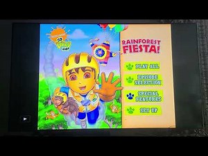 Go diego go rainforest Fiesta 2009 dvd menu walk-through