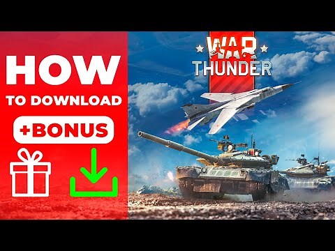 How to download War Thunder🎁Exclusive Bonuses⚡Size PC requirements⚡Play for free