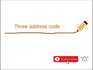 Three address code │Compiler Design│Malayalam Tutorial