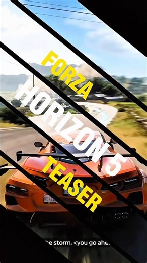 The Journey Begins: Forza Horizon 5 Gameplay Teaser 🏁