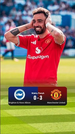 Highlights Manchester United vs Brighton Albion #brunofernandes #football #manunited #highlights