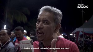 Kita tukor, kita tukor! Usop Wilcha ni ada masa dia kelakar, ada masa dia serius. Bila isu negara, dia akan jadi serius. Kata dia, Syed ni memang boleh pe | Syed Saddiq Syed Abdul Rahman