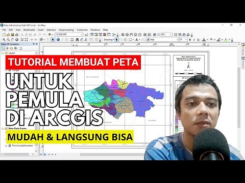 Map Making Tutorial for Beginners with ArcGIS | Easy & Instant