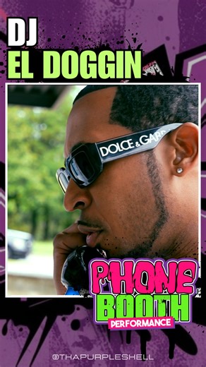 The Phone Booth on Instagram: "@eldoggin picked up 📞 with “Woke Up 2” on @thapurpleshell #PhoneBooth Out Now 🔥 Full video available on Youtube 📍"