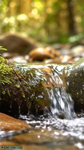 Natural Water Sound for Deep Relaxation 💧 #asmr #naturesounds #relaxing #watersound