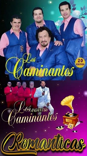 LOS CAMINANTES TOP 30 ROMÁNTICAS INOLVIDABLES 💕 MIX DE GRANDES ÉXITOS