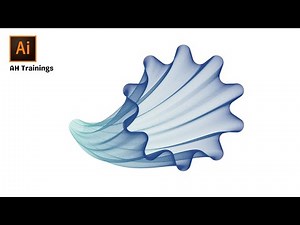 How to create blend in Adobe Illustrator | Blend Flower | Adobe illustrator Tutorial