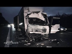 Unfälle, LKW-Stau und immer wieder Tote: Der harte Alltag von Polizei und Feuerwehr an der A2 | Pano