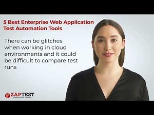 5 best enterprise Web Application Test automation tools