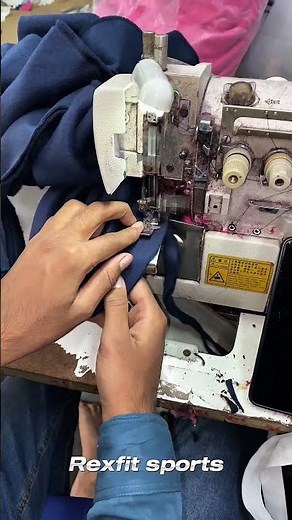 How to make a Pocket Overlock Stitching Process — Daily 59 Pace