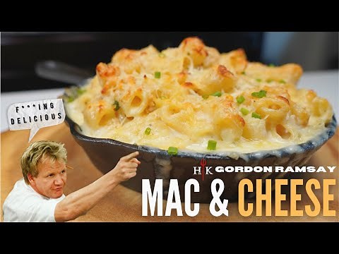 GORDON RAMSAY's Easy, Creamy, CHEESY HELLs KITCHEN Mac and Cheese!(Recipe in description)