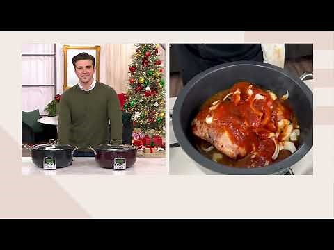 GreenPan 6 Qt Elite Essential Electric Smart Skillet on QVC